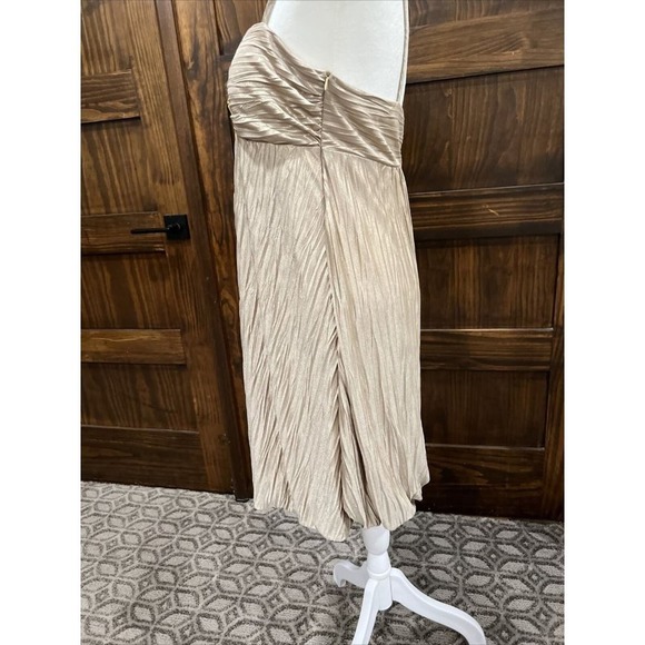 i.n. san francisco dress‎ Women 13 Gold Baby Doll Date Shimmer Bold - Picture 8 of 9